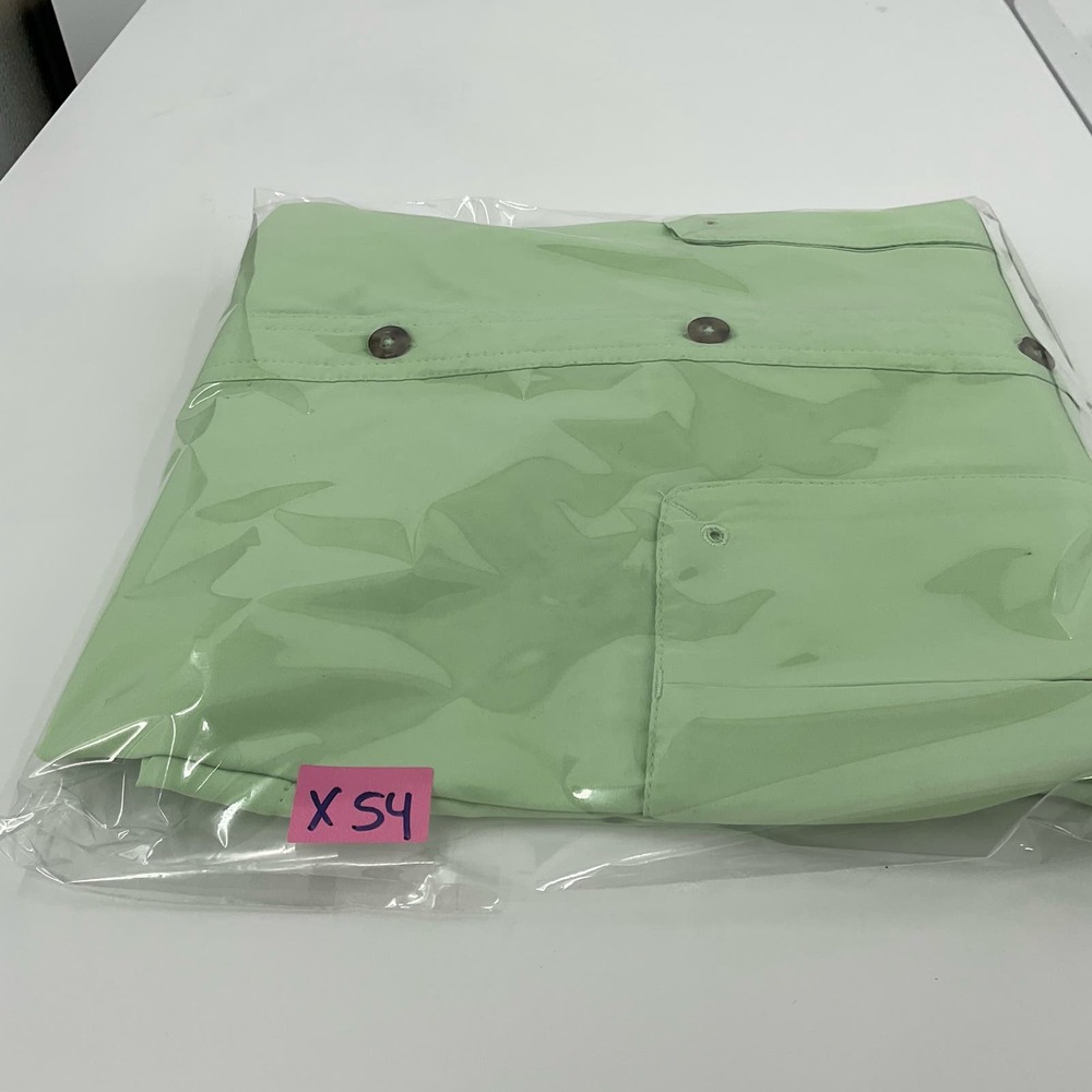 Cabelas Mens Fishing Shirt Large Green Long Sleeve UPF 30 Ventilated Button Down - Picture 10 of 10